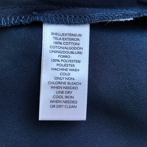 LOFT Navy Lace Dress - Picture 6 of 6